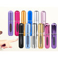 Perfume Refillable Atomizer Spray Bottles (5ml) – Mini Travel Size Refillable Aluminum Spray Bottle for Purse, Pocket, or Luggage – Portable Perfume Refill with Scent Pump – Compact, Leak-Proof for On-the-Go Use. 