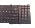 Laptop Notebook Keyboard Toshiba Satellite L350 Series P/N MP-06873US  –  Black. 