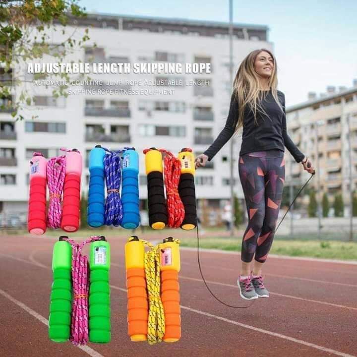 Exercise adjustalbe Counter Fitness Sport Counting Jumping Skipping Rope