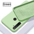 Biruiqu For Realme 5 5i 5S Realme C3 Case Liquid Silicone Soft Gel Rubber Shockproof Cover. 