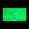 Standard General Glow In The Dark Luminous PC Laptop Keyboard Sticker Large Letter Sticker Full Keyboard Fluorescent Keyboard Cover. 