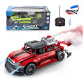 Speed Racing Spray Stunt Car/ Remote Control Light Smoke Spray Emulation Exhaust Car in 1:20 Scale With Rechargeable Battery & Cable/ 2,4GHZ RC Light Spray Car For Long Range Controlling With Top Speed Model Best For Birthday Gifting or Exam Result Gift. 