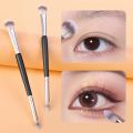 Eye Makeup Brushes Set For Eyes Loose Powder Concealers Highlight Eye shadow Blush Double head Soft Fibers Make Up Brush Cosmetics Tools Eyeshadow Brush Detail Brush. 