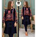 Stylish Embroidered Dress For Women/ 2pcs Suit Sindhi Style. 