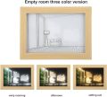 Painting Decoration Light, LED Glowing photo frame,Experience light and shadow The Art of Photo Frame,LED Light Painting Wall Art, LED Light Painting Wood Frames. 