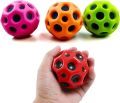 Amazon New Trending 6.3 CM Moon Ball Bouncy Coral Anti Stress Bouncing for Kids Soft Rubber Bounce Set Playground Gift Boys and Girl Crazy Fun Super Star Children (Pack of 1 - Multicolor) (Moon Ball). 
