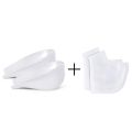 【HOT】 Unisex Invisible Height Increase Silicone Socks Gel Heel Pads Heel Cushion Soles Insole Foot Massage Orthopedic Arch Support. 