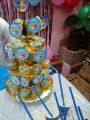 BABY SHARK THEME CUPCAKE TOPPERS - PACK OF 10 CUPCAKE TOPPERS - BABY SHARK CUPCAKE TOPPERS. 
