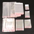 100pcs Transparent Self Adhesive Plastic Seal OPP Bags Jewelry Packaging Bag Wedding Favor Pouch Gift Bag. 
