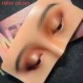 Makeup Practice Board Pad  Simulated Human Face Display Effect Waterproof Reusable Cosmetic. 