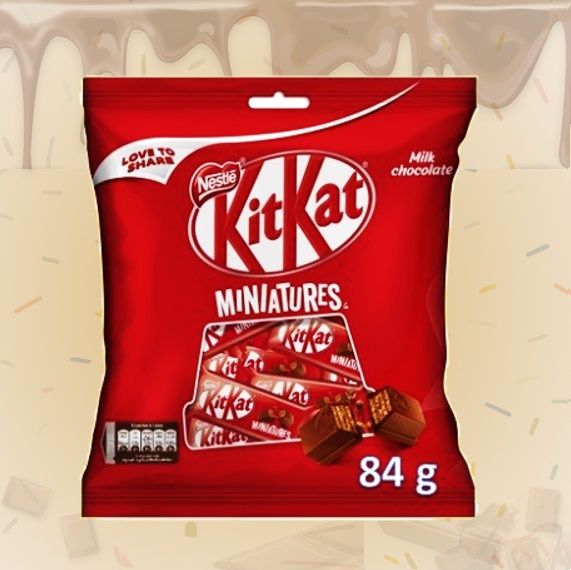 Kit Kat Miniature Pouch 84 g ( Imported )