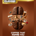 Klassno Coffee Classic Sachet 55gram Big Sachet Premium Imported Classic Soluble with long expiry. 