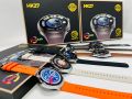 HK 27 Round Dial - 4in 1 - Smart watch - Amoled Display - Wireless  Charging - Sports Men And Woman Wear - Smart watch. 