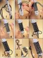 550 Paracord Bracelet Rope Parachute Cord - 101FT 4mm Diameter. 