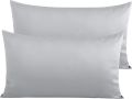 Premium Quality Solid Color Pack of 2 Cotton Pillowcase 20" by 30". 