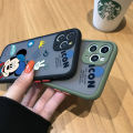 UCUC for Samsung Galaxy S8 Plus Back Cover Cute Mouse Greet Frosted Transparent Hard Phone Case Thin Shockproof Full Cover Camera Protect Case. 