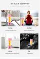Portable Electric Juicer USB Rechargeable Mini Portable Juicer Blender with 6 Blades - Personal Size Power Mixer for Fresh Fruits, Shakes, and Smoothies - Food Grade 380ml Water Bottle - Ideal for Gym, Outdoor Use. 