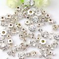 1 Pack Crystal Acrylic Sew On Rhinestones Beads High Quality 2mm,3mm, 5mm & 8mm. 