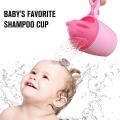 Baby Dippers Bath Rinse Cup Shampoo Rinser Shower Sprinkler Spoon Bathroom Accessories for Baby Tub | Baby Bath Mug Cartoon baby shower Hair cap baby shampoo cup child bathing baby bath spoon child shampoo cup child bath baby bath shower mug Nozzle Rinse. 