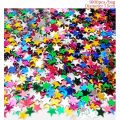 Wedding Decoration Golden Heart Star Confetti Scatter DIY Accessories Crafts Sequin Birthday Bachelor Party Table Supplies. 
