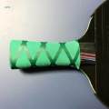 2xRubber Ping Pong Table Tennis Bat Paddle Non-Slip Grip Overgrip Tape Green. 