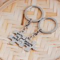2 pcs TV Jewelry Greys Anatomy Keychain You Are My Person Puzzle Pendant Key Rings Best Friend Key Trinket Friendship Gift. 