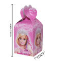 BARBIE THEME GOODY BOX - PACK OF 10 GOODY BOX - BARBIE GOODY BOX. 