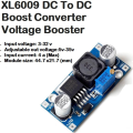 XL6009 DC-DC Step-Up Boost Converter 4A Adjustable Power Supply Module | Voltage Booster Regulator for Arduino, Battery, LED & Solar Projects – In Pakistan. 