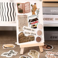 60/120Pcs Aesthetic Stickers Retro Ins Notebook Water Cup Stickers Cute Student Ledger Stickers. 