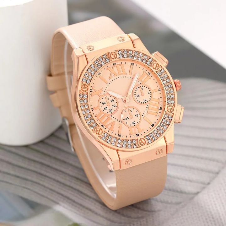 5PCS%20Set%20Elegant%20Ladies%20Dress%20Watch%20with%20Fashion%20Jewelry%20and%20Leather%20Bracelet%20-%20Image%204