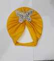 New Baby Turban Cap For Baby Girls And Boys Butterfly Broch CAp. 