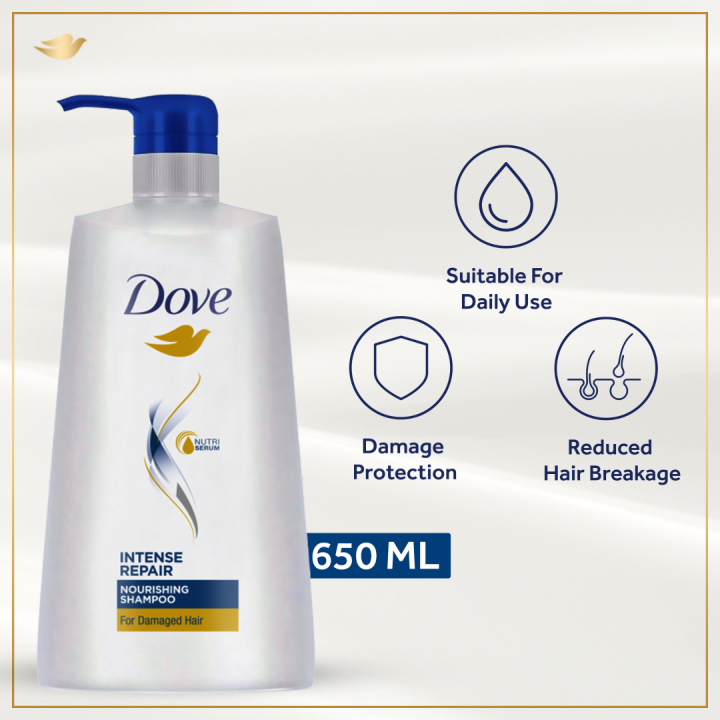 Dove Shampoo Intense Repair 650ML