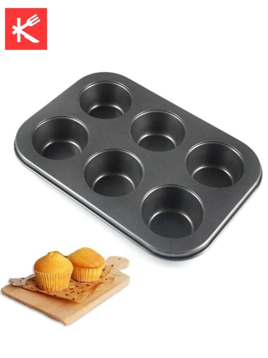 Carbon%20Steel%206%20Cupcake%20Baking%20Tray%20Cupcake%20Pans%20Nonstick%20Baking%20Pan%20Muffin%20for%20Oven%20Toaster%20and%20Home%20Kitchen%20Bakeware%20Tools%20-%20Image%207
