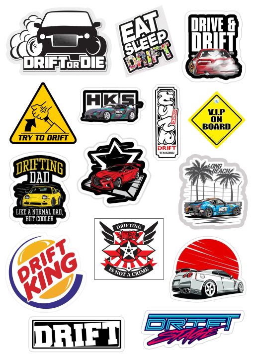 Stickers%20Pack%20Car%20Drifting%20Stickers%20For%20Cars,%20Laptop,%20Mobiles%20Cover%20DIY%20-%20Image%202