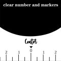 2 Pack T Shirt Ruler Guide T Shirt Alignment Tool T-Shirt Vinyl Guide for DIY Vinyl - T-Shirt Centering Tool. 