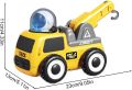RC Space Car Toys | Remote Control Astronaut Vehicles & Construction Vehicles for Kids | Fire Engine, Crane & Astronaut Toy Cars for 3-5 Year Old Boys. 