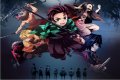 Demon Slayer Birthday Party Anime Backdrops Gril Custom Vinyl Background Photography Photo Studio Photozone Baby Shower Decor. 
