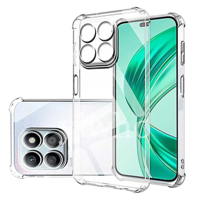 Huawei Honor X6a Clear Transparent Shock-Proof Protective Case With Camera Lens Protection