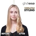 g h d  G o l d Professional Hair Straightener for Straightening, Curling and Creating Waves, Optimal Styling Temperature. 
