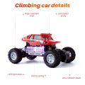 Remote Control off-road Climbing SUV Car For Boys 1:18 4WD Off Road Climbing Monster Truck RC Car Updated Version 2.4ghz Radio Control Rechargeable Car With 3D Lights & New Design Monster Truck Rc Perfect Gift For Rc Toys Lover. 