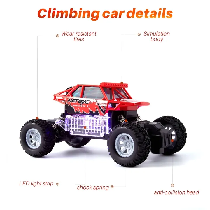 Remote%20Control%20off-road%20Climbing%20SUV%20Car%20For%20Boys%201:18%204WD%20Off%20Road%20Climbing%20Monster%20Truck%20RC%20Car%20Updated%20Version%202.4ghz%20Radio%20Control%20Rechargeable%20Car%20With%203D%20Lights%20&%20New%20Design%20Monster%20Truck%20Rc%20Perfect%20Gift%20For%20Rc%20Toys%20Lover%20-%20Image%207