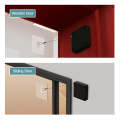 Portable Automatic Stainless Steel Door Closer Multifunctional Punch-Free Sensor Door Closer with Drawstring. 