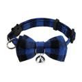 A-Cute Cat Collar Small Puppy Cat Dog Collars Bow Kitten Collar Bowknot Necklace with Bell for Dog Cat. 