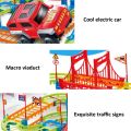 DIY Electric Racing Rail Kids Train Track Model Toy Baby Railway Track-877. 