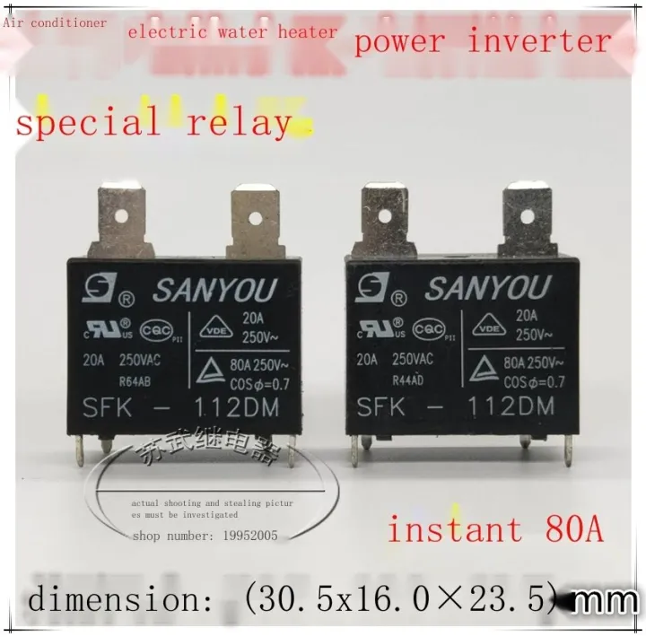 Original/High%20Quality%E2%97%98%20Electric%20Water%20Heater%20Air%20Conditioner%20Universal%20Relay%2012VDC%2020A%2025A%2030A%2040A%2012V%204%20Feet%20-%20Image%203