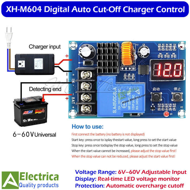 XH-M604%20Smart%20Battery%20Charger%20Control%20Module%2012V%E2%80%9324V%20Automatic%20Cut-Off%20Charging%20Protection%20Board%20with%20LED%20Display%20for%20Lithium%20&%20Lead-Acid%20Battery%20by%20Electrica%20-%20Image%205