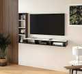 Led tv shelf Wall mounted Lcd racks Wall Mounted Media Console Floating TV Shelf Tv entertainment unit Floating tv rack. 