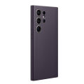 Samsung Galaxy S24 Ultra Vegan Leather Case Black. 
