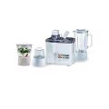 4 in 1 Juicer Blender Grinder & Dry Mill - White. 