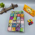 Alphabet Numbers Words Cardboard Blocks Letter Cubes Abc Toy Spelling Puzzle Blocks Best Selling Kids Blocks 6 Sides. 